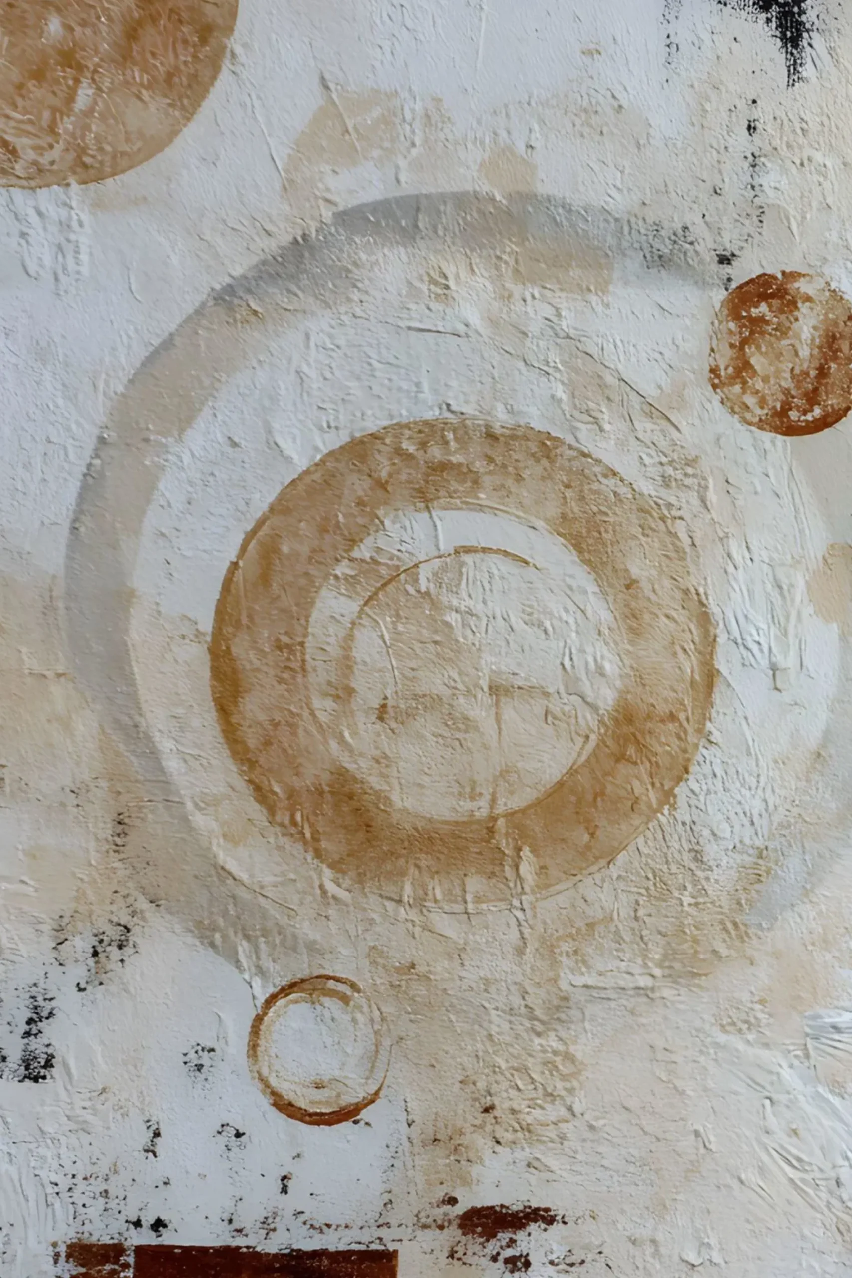 Handgemaltes Gemälde 'Neutraler Orbit' | Echtheitszertifikat inklusive