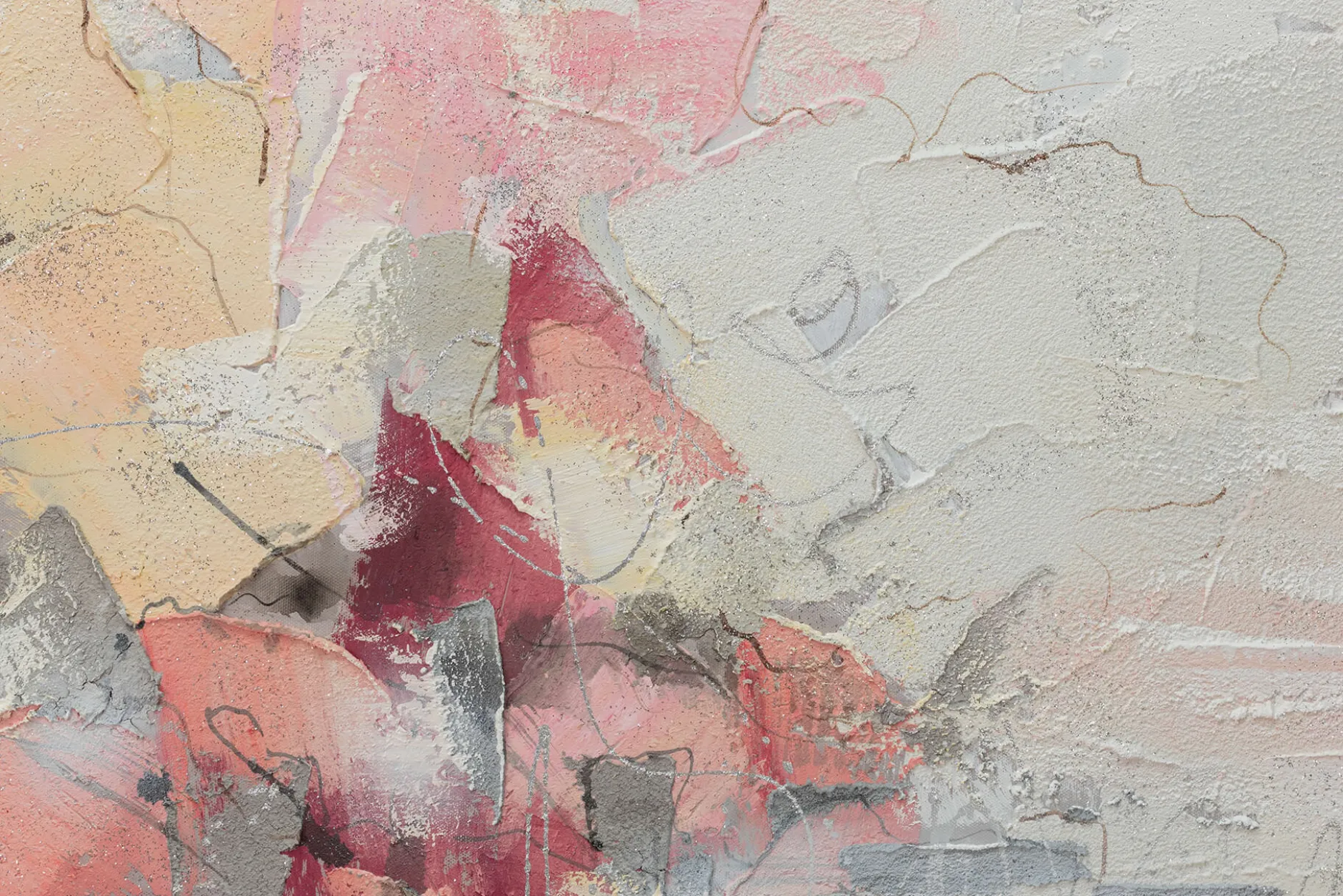 Handgemaltes Gemälde 'New Cognition' 104x78cm | inkl. Echtheitszertifikat