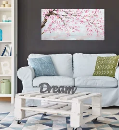 Handgemaltes Gemälde 'Ode an den Frühling' 120x60cm | inkl. Echtheitszertifikat