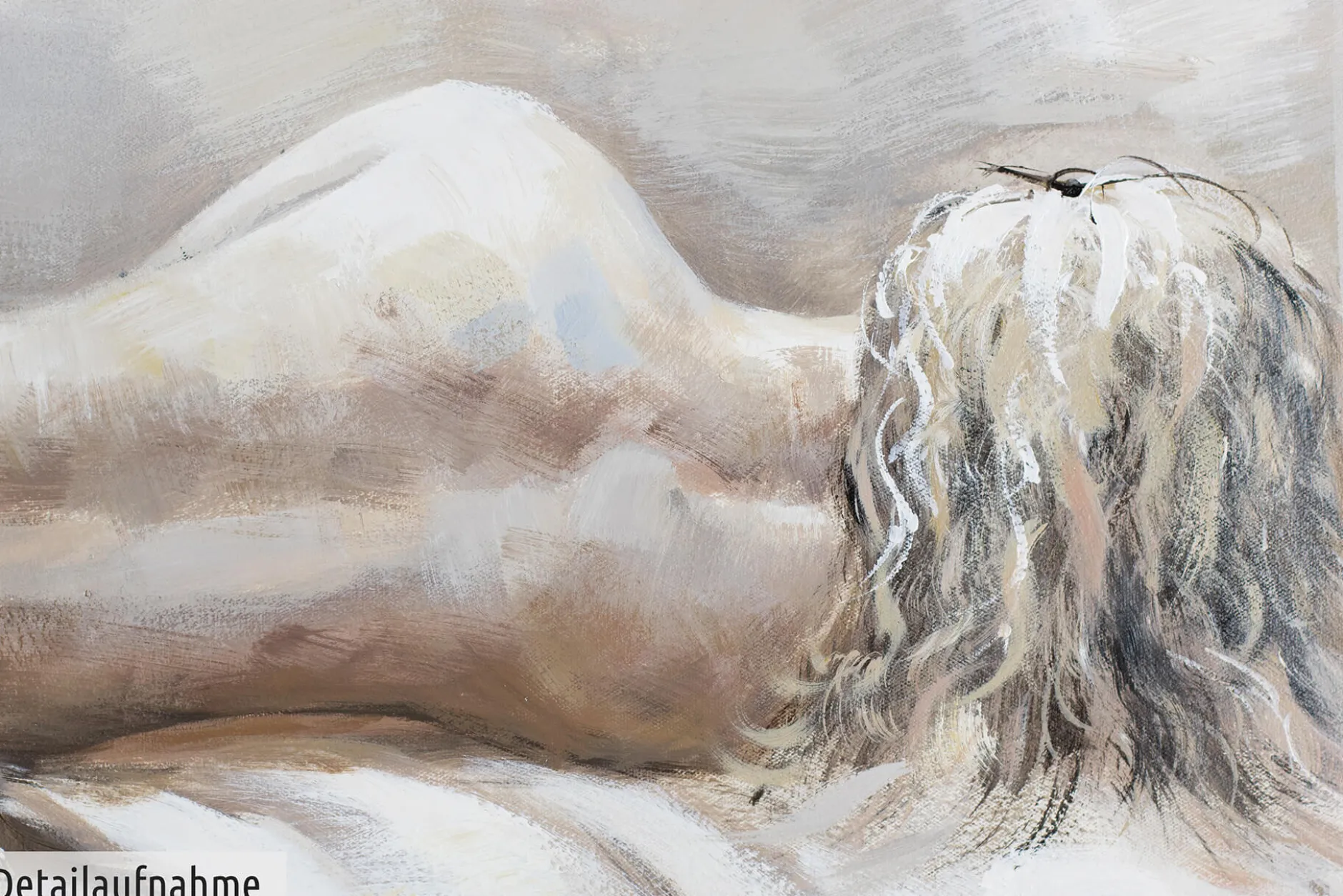 Handgemaltes Gemälde 'Ohne Dich' 120x60cm | inkl. Echtheitszertifikat