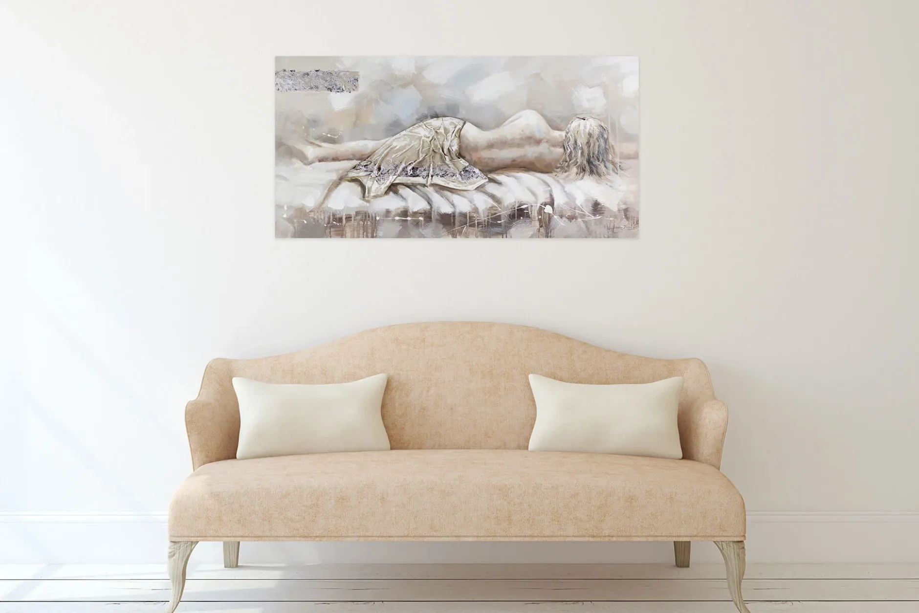 Handgemaltes Gemälde 'Ohne Dich' 120x60cm | inkl. Echtheitszertifikat