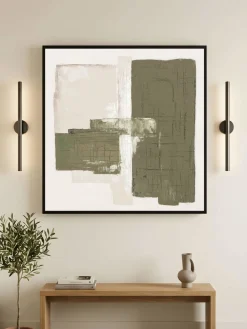 Handgemaltes Gemälde 'Olive Balance' 60x60cm | inkl. Echtheitszertifikat