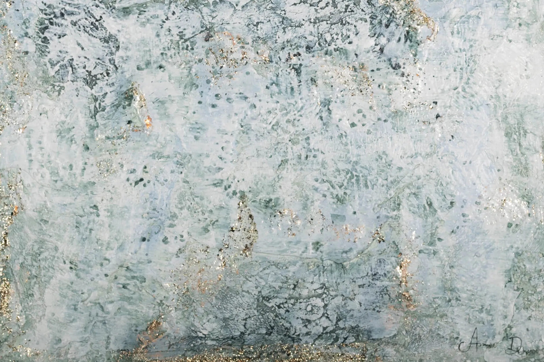 Handgemaltes Gemälde 'On the Clifftop' 80x120cm | inkl. Echtheitszertifikat