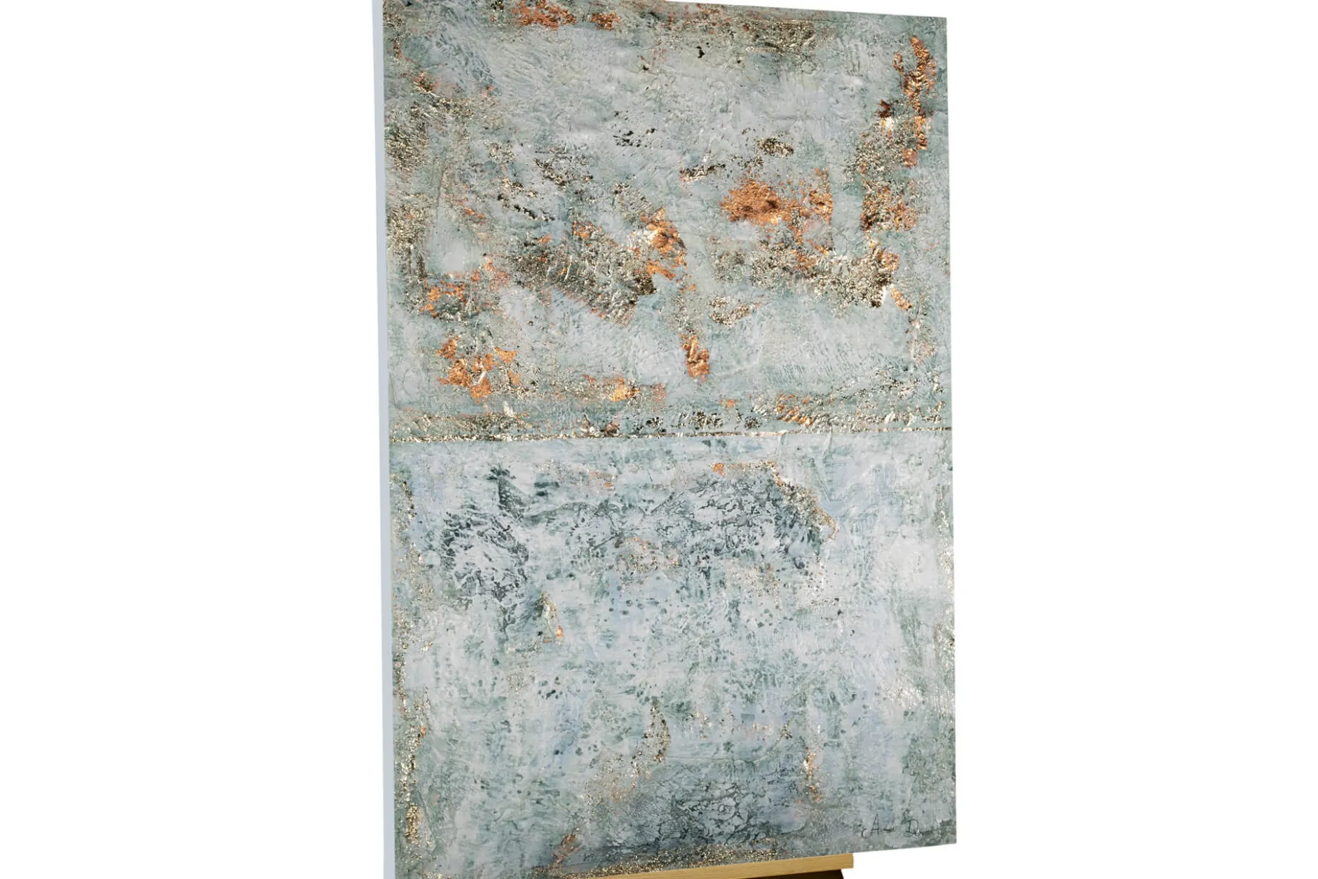 Handgemaltes Gemälde 'On the Clifftop' 80x120cm | inkl. Echtheitszertifikat