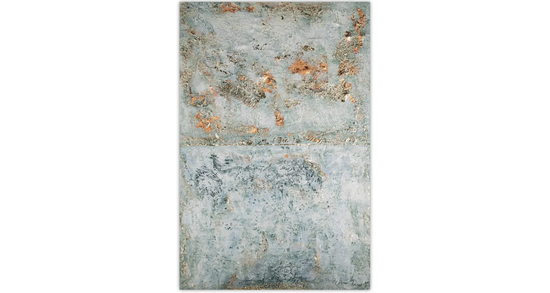 Handgemaltes Gemälde 'On the Clifftop' 80x120cm | inkl. Echtheitszertifikat