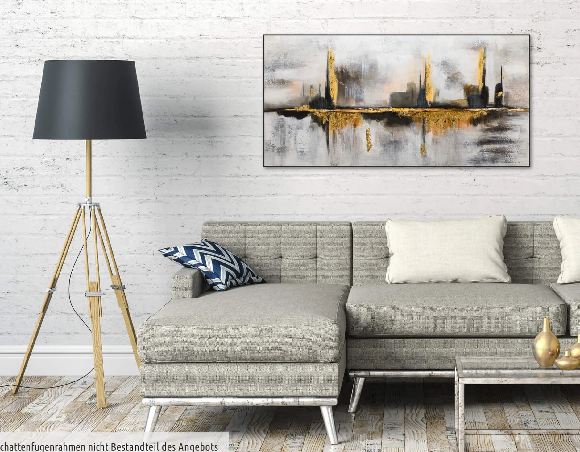 Handgemaltes Gemälde 'Orakel' 120x60cm | inkl. Echtheitszertifikat