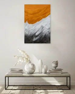 Handgemaltes Gemälde 'Orange Evening' 60x90cm | inkl. Echtheitszertifikat