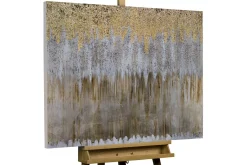 Handgemaltes Gemälde 'Oro y Plata' 100x75cm | inkl. Echtheitszertifikat