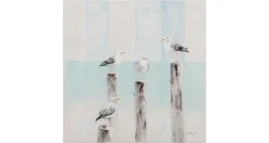 Handgemaltes Gemälde 'Ostseesehnsucht' 80x80cm | inkl. Echtheitszertifikat