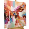 Handgemaltes Gemälde 'Paradiesische Welt' 80x80cm | inkl. Echtheitszertifikat