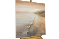Handgemaltes Gemälde 'Paradise in front of us' 80x80cm | inkl. Echtheitszertifikat