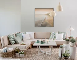 Handgemaltes Gemälde 'Paradise in front of us' 80x80cm | inkl. Echtheitszertifikat