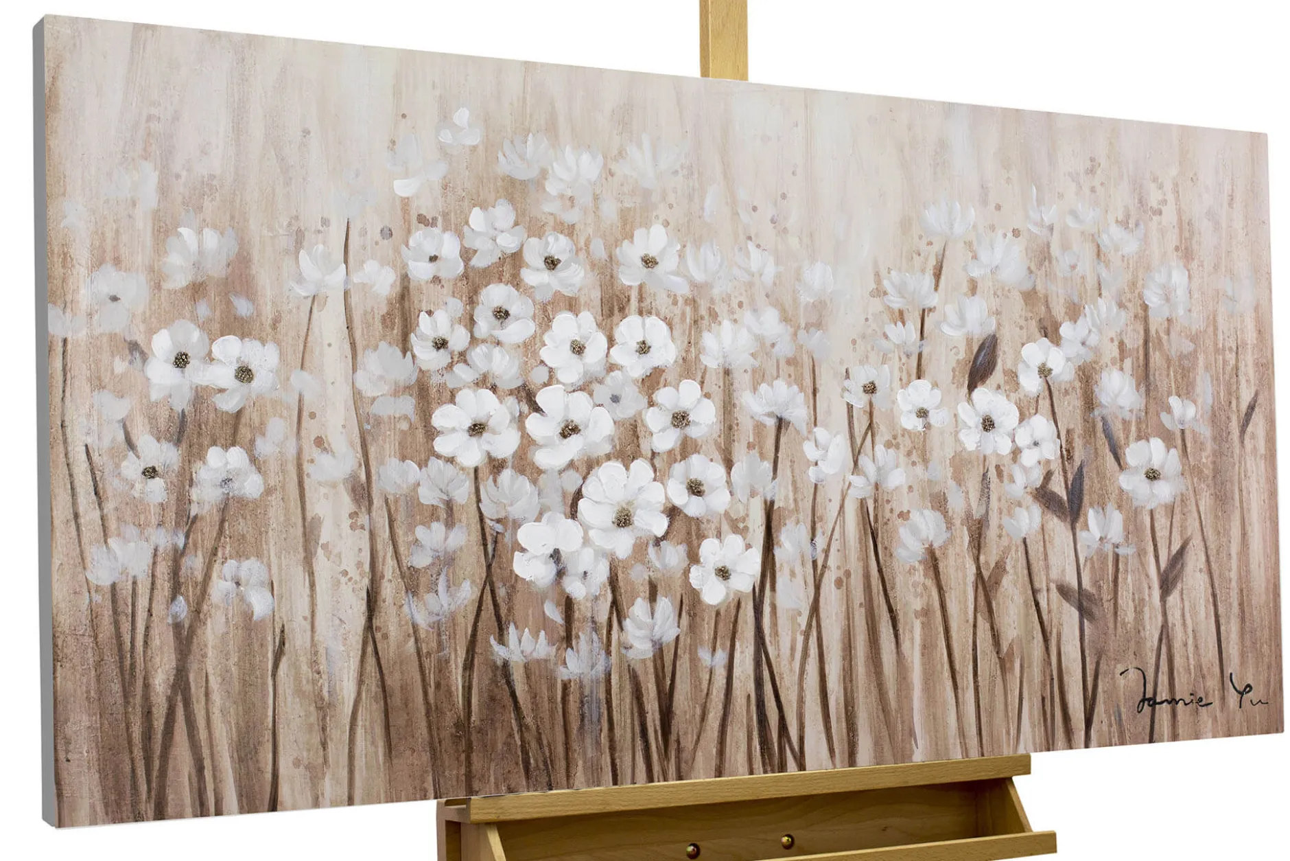 Handgemaltes Gemälde 'Para siempre' 120x60cm | inkl. Echtheitszertifikat