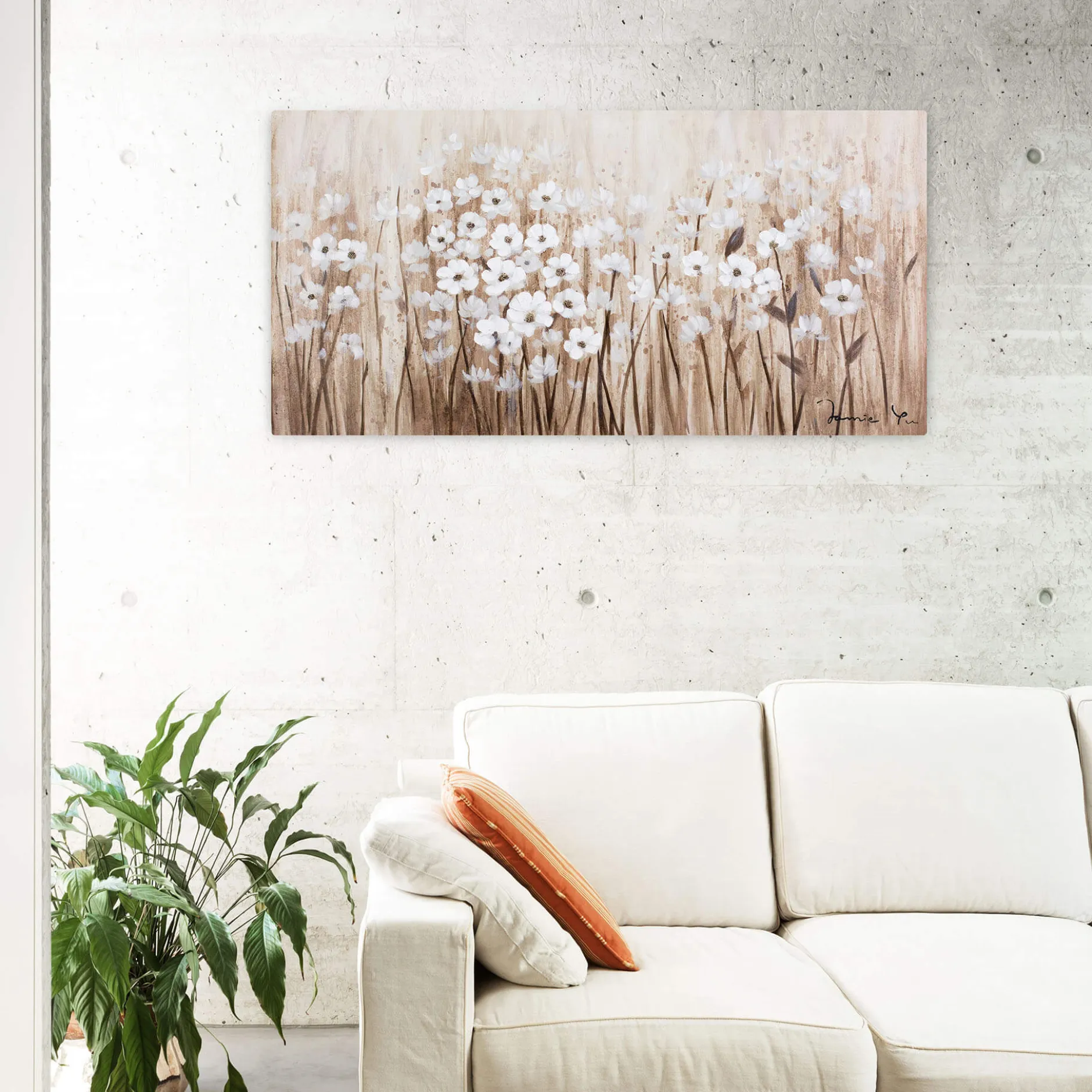 Handgemaltes Gemälde 'Para siempre' 120x60cm | inkl. Echtheitszertifikat