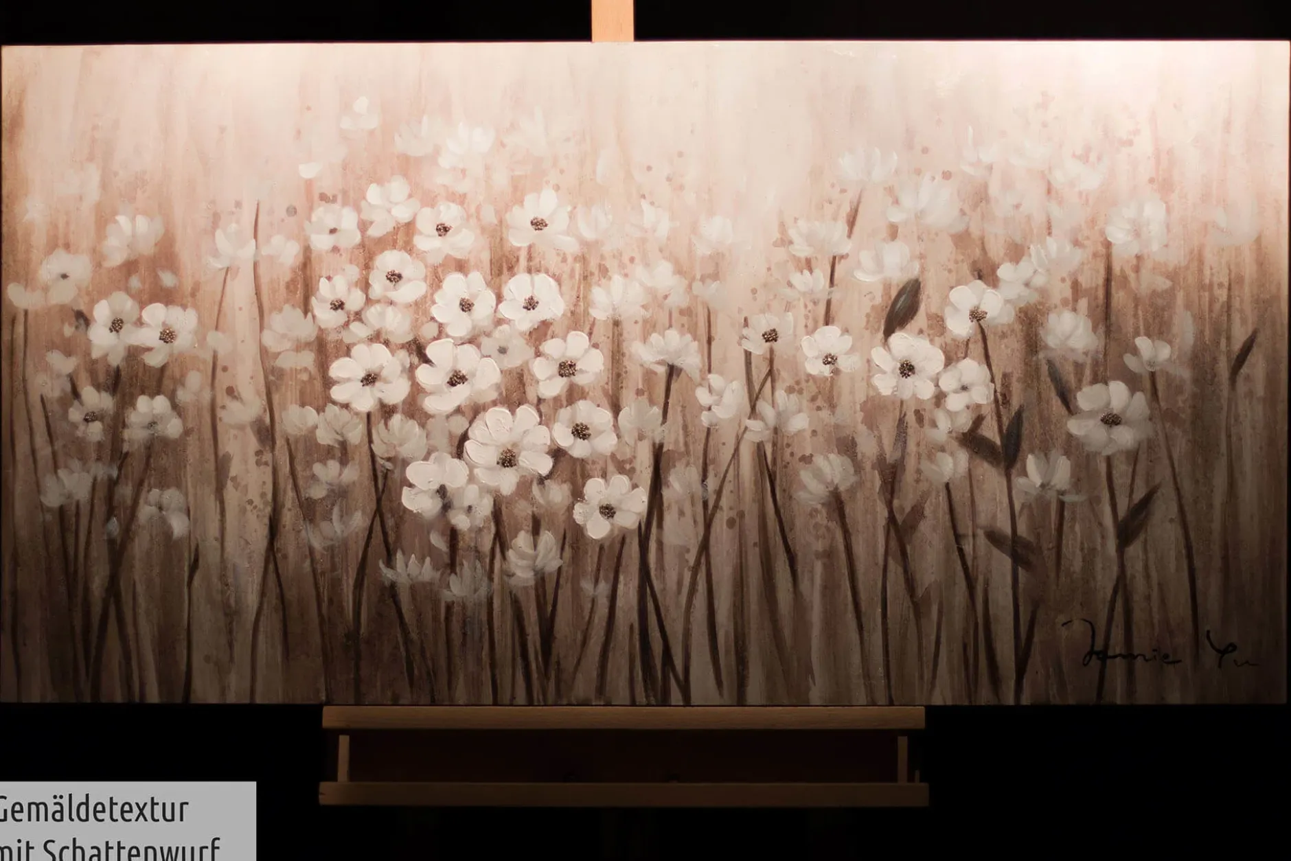 Handgemaltes Gemälde 'Para siempre' 120x60cm | inkl. Echtheitszertifikat