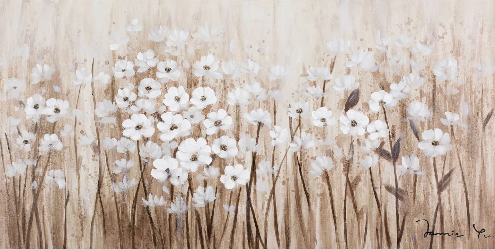 Handgemaltes Gemälde 'Para siempre' 120x60cm | inkl. Echtheitszertifikat