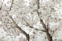 Handgemaltes Gemälde 'Pearls in Bloom' 120x60cm | inkl. Echtheitszertifikat