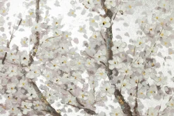 Handgemaltes Gemälde 'Pearls in Bloom' 120x60cm | inkl. Echtheitszertifikat