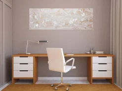 Handgemaltes Gemälde 'Perlentanz' 150x50cm | inkl. Echtheitszertifikat