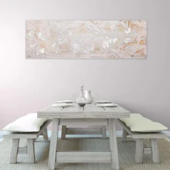 Handgemaltes Gemälde 'Perlentanz' 150x50cm | inkl. Echtheitszertifikat