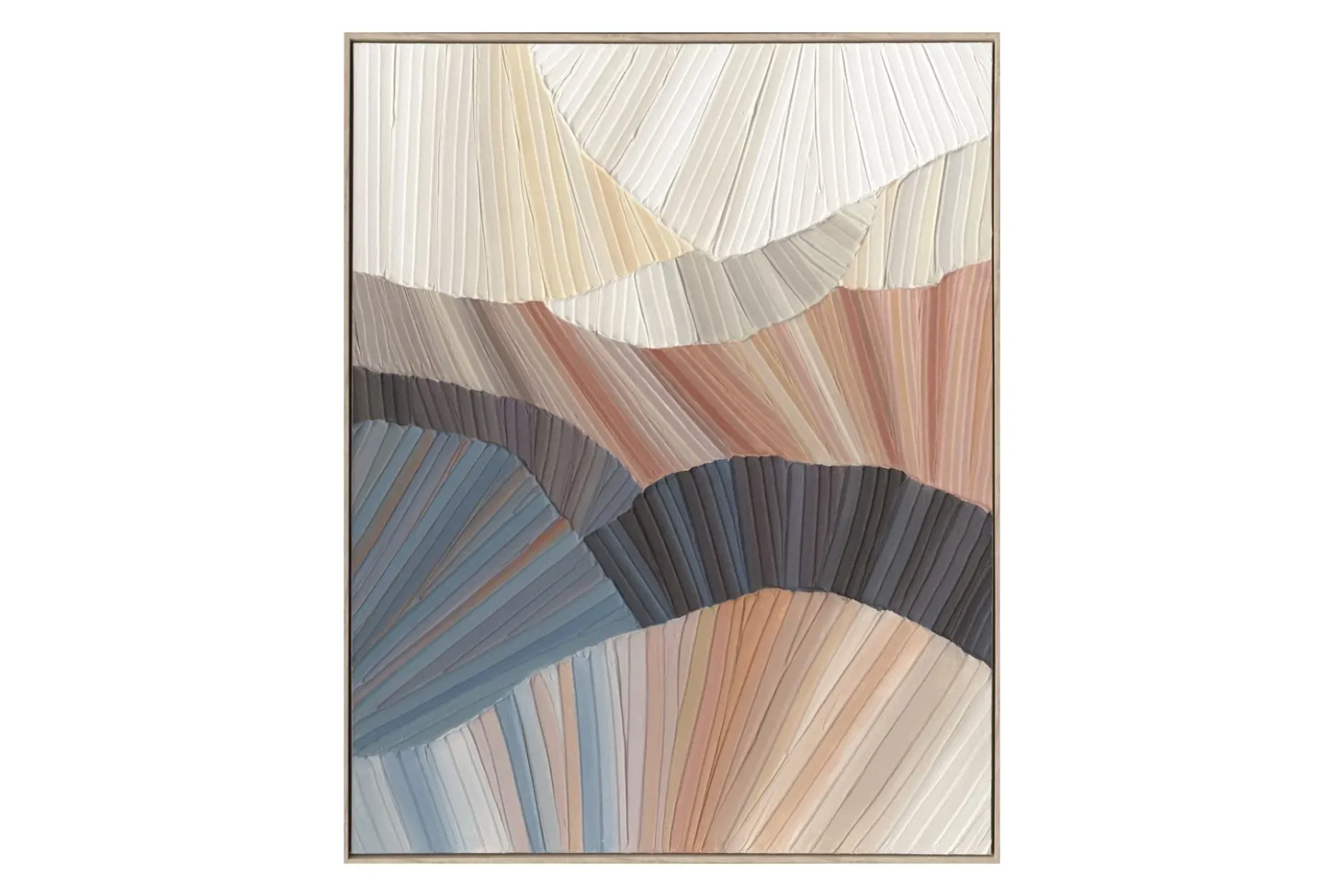 Handgemaltes Gemälde 'Petals in Motion' 60x90cm | inkl. Echtheitszertifikat