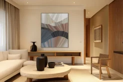 Handgemaltes Gemälde 'Petals in Motion' 60x90cm | inkl. Echtheitszertifikat
