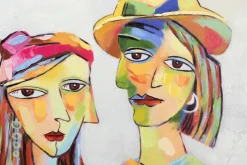 Handgemaltes Gemälde 'Picasso's Musen' 120x60cm | inkl. Echtheitszertifikat