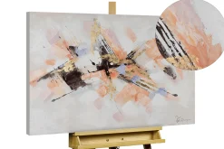 Handgemaltes Gemälde 'Pink Breakthrough' 100x75cm | inkl. Echtheitszertifikat