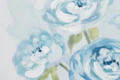 Handgemaltes Gemälde 'Poesie und Blumen' 60x60cm | inkl. Echtheitszertifikat