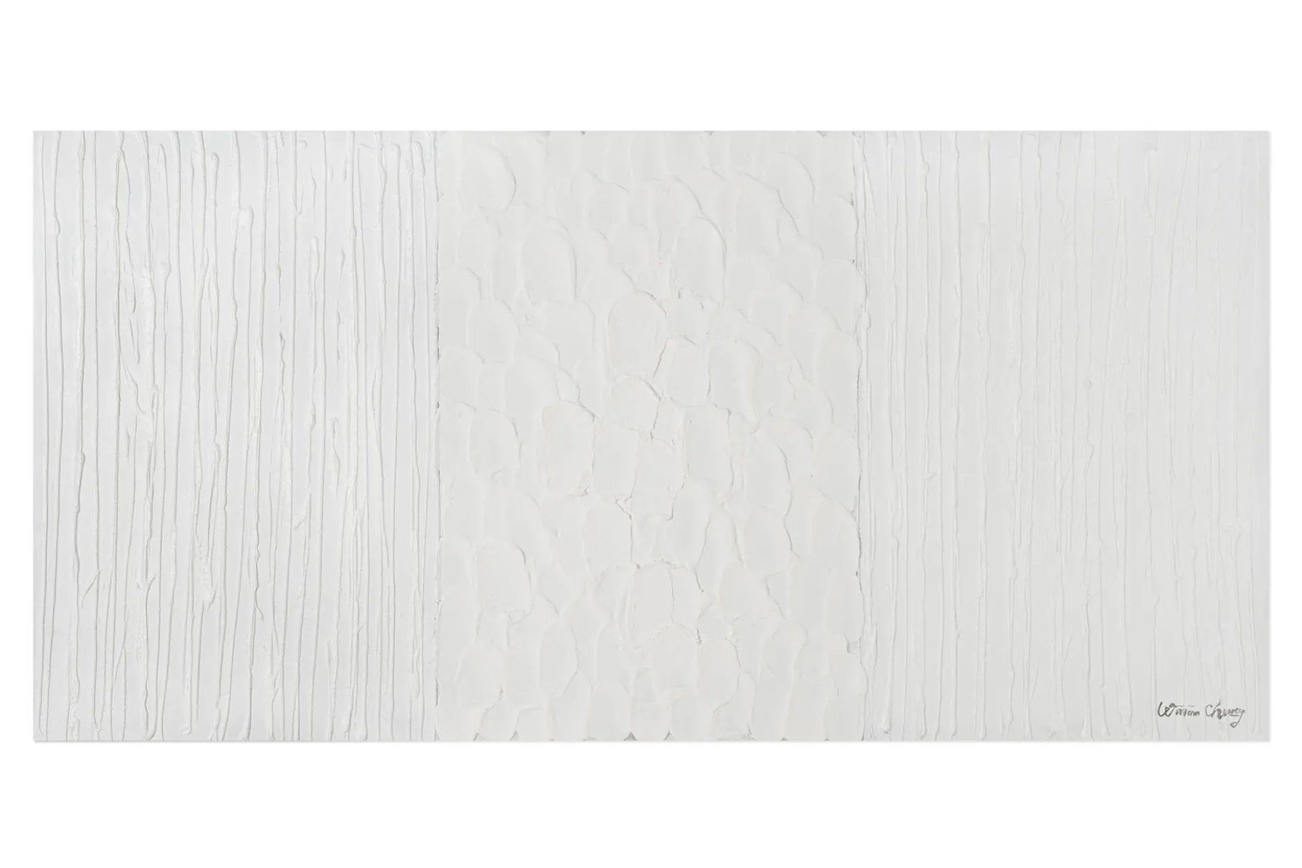 Handgemaltes Gemälde 'Porcelain Move' 120x60cm | inkl. Echtheitszertifikat