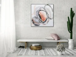 Handgemaltes Gemälde 'Portal in die Zukunft' 80x80cm | inkl. Echtheitszertifikat