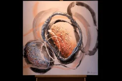 Handgemaltes Gemälde 'Portal in die Zukunft' 80x80cm | inkl. Echtheitszertifikat