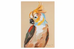 Handgemaltes Gemälde 'Portrait eines Kakadus' 50x70cm | inkl. Echtheitszertifikat