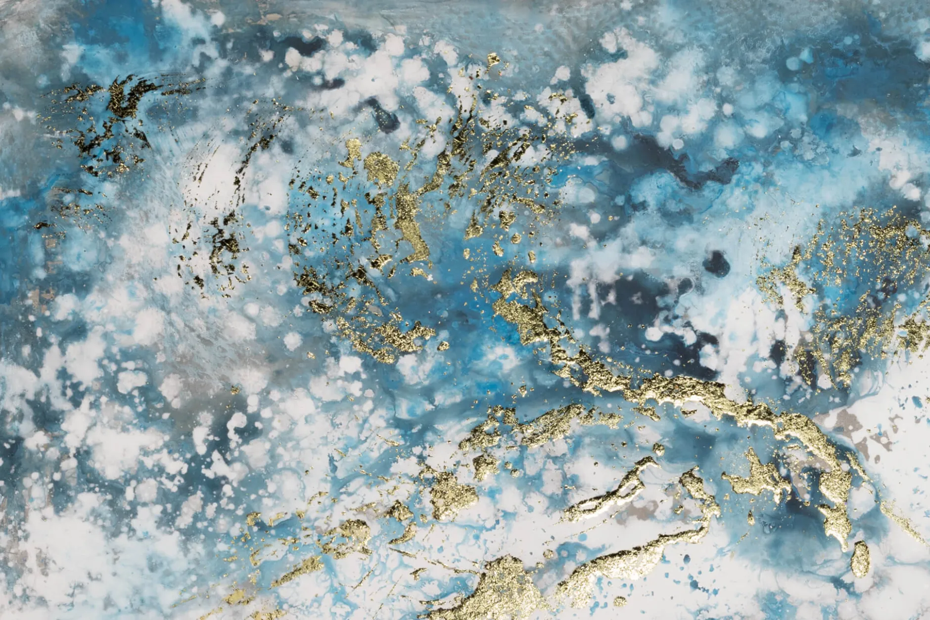 Handgemaltes Gemälde 'Poseidon's Treasure' 100x75cm | inkl. Echtheitszertifikat