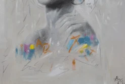 Handgemaltes Gemälde 'Proud Look' 75x100cm | inkl. Echtheitszertifikat