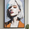 Handgemaltes Gemälde 'Quiet Allure' 60x90cm | inkl. Echtheitszertifikat