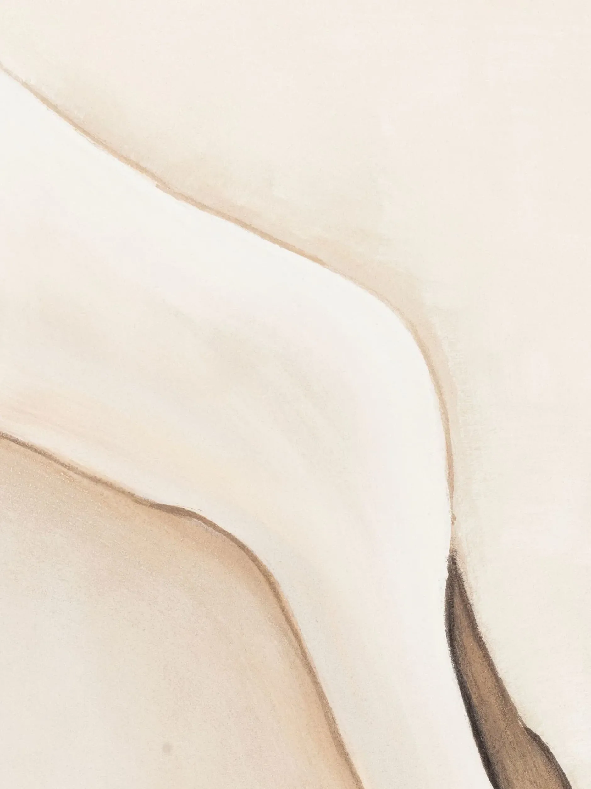 Handgemaltes Gemälde 'Quiet Terrain' 75x100cm | inkl. Echtheitszertifikat