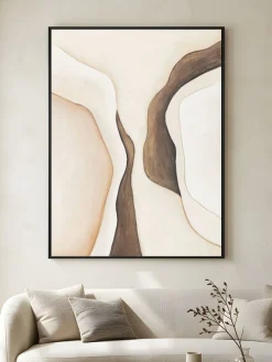 Handgemaltes Gemälde 'Quiet Terrain' 75x100cm | inkl. Echtheitszertifikat
