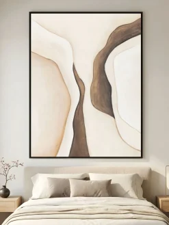 Handgemaltes Gemälde 'Quiet Terrain' 75x100cm | inkl. Echtheitszertifikat