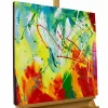 Handgemaltes Gemälde 'Rainbow Vitality' 60x60cm | inkl. Echtheitszertifikat