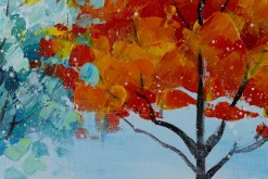 Handgemaltes Gemälde 'Rainy Season' 120x60cm | inkl. Echtheitszertifikat