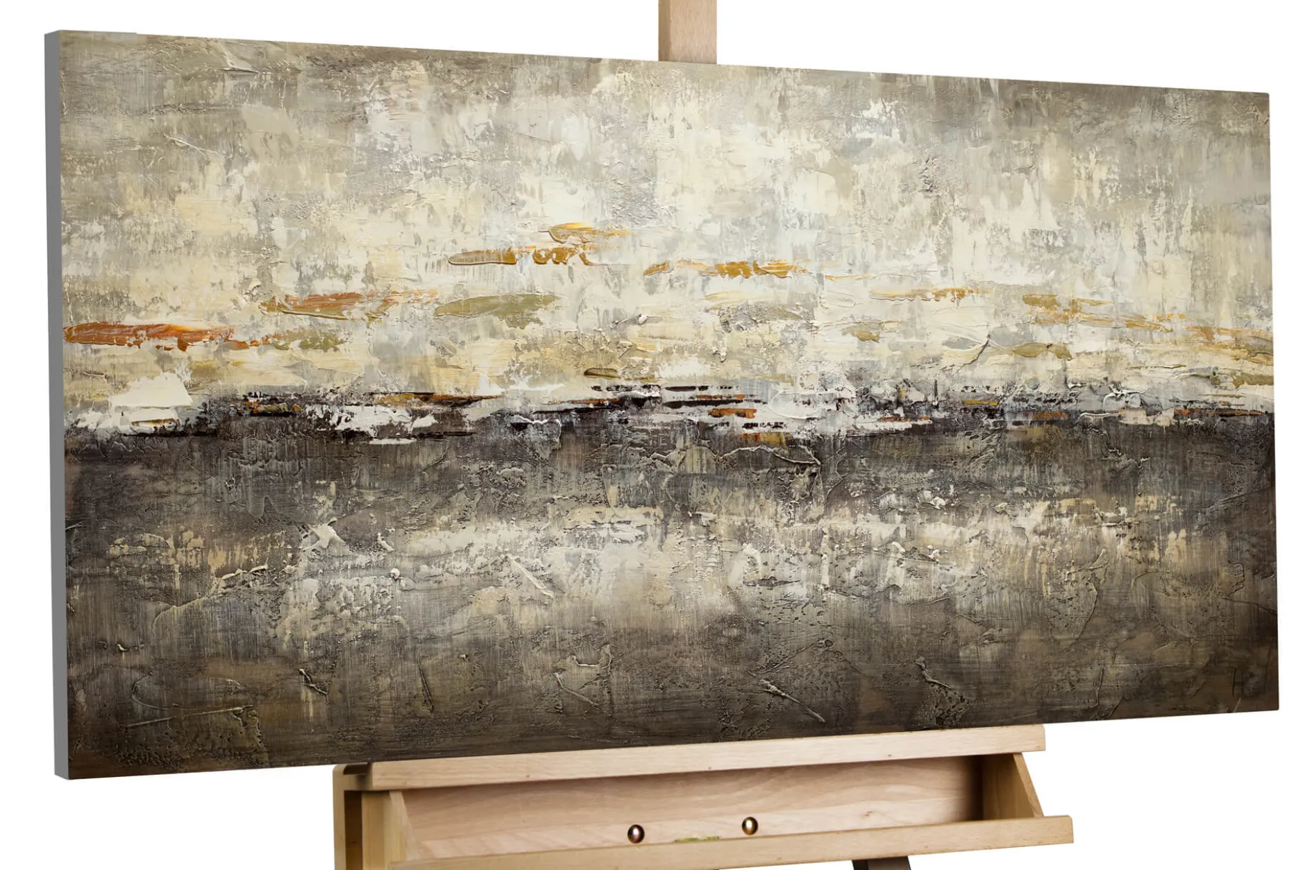 Handgemaltes Gemälde 'Rückkehr' 100x50cm | inkl. Echtheitszertifikat