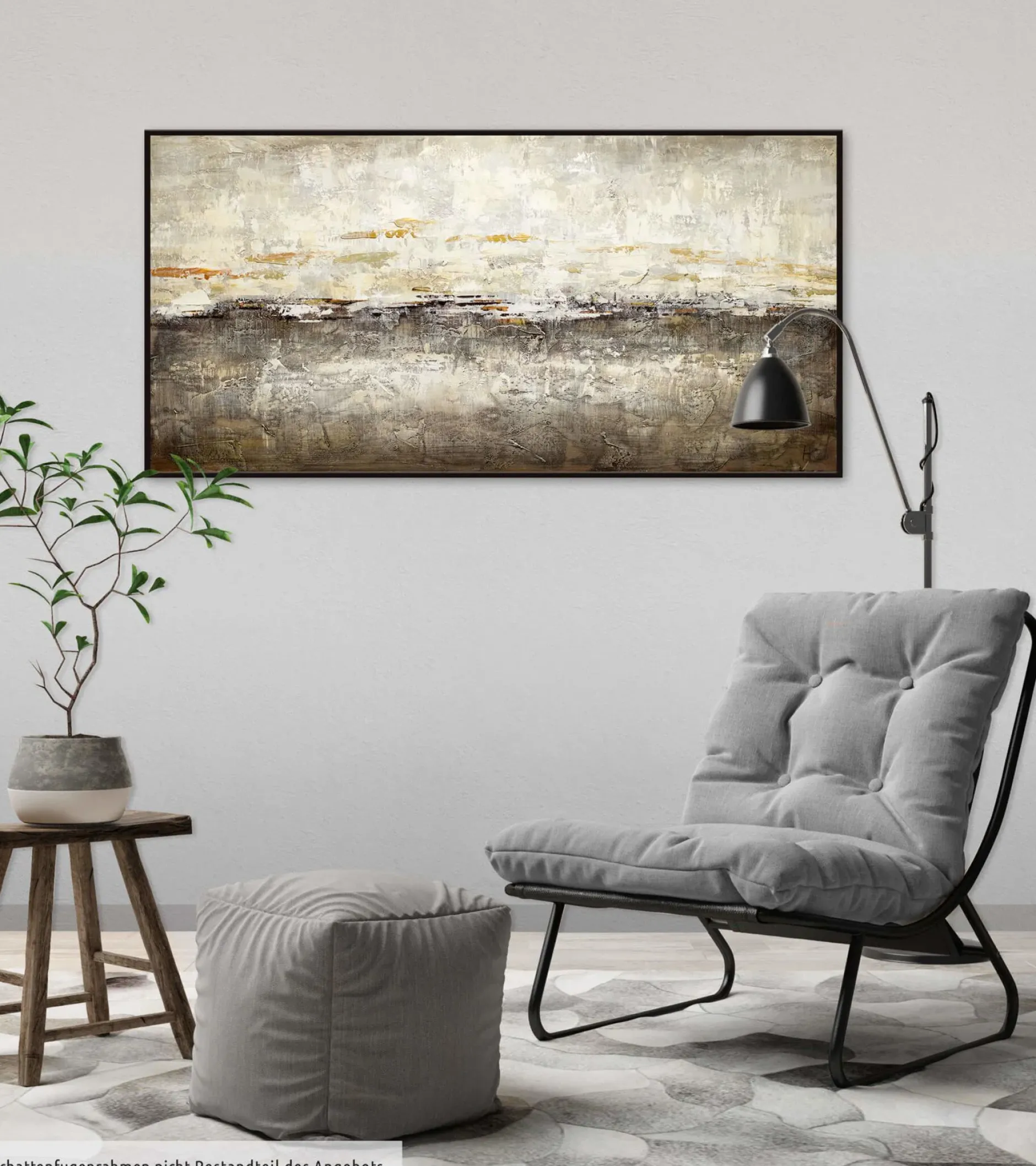 Handgemaltes Gemälde 'Rückkehr' 100x50cm | inkl. Echtheitszertifikat