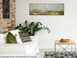 Handgemaltes Gemälde 'Reales Refugium' 120x40cm | inkl. Echtheitszertifikat