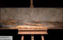 Handgemaltes Gemälde 'Reales Refugium' 120x40cm | inkl. Echtheitszertifikat