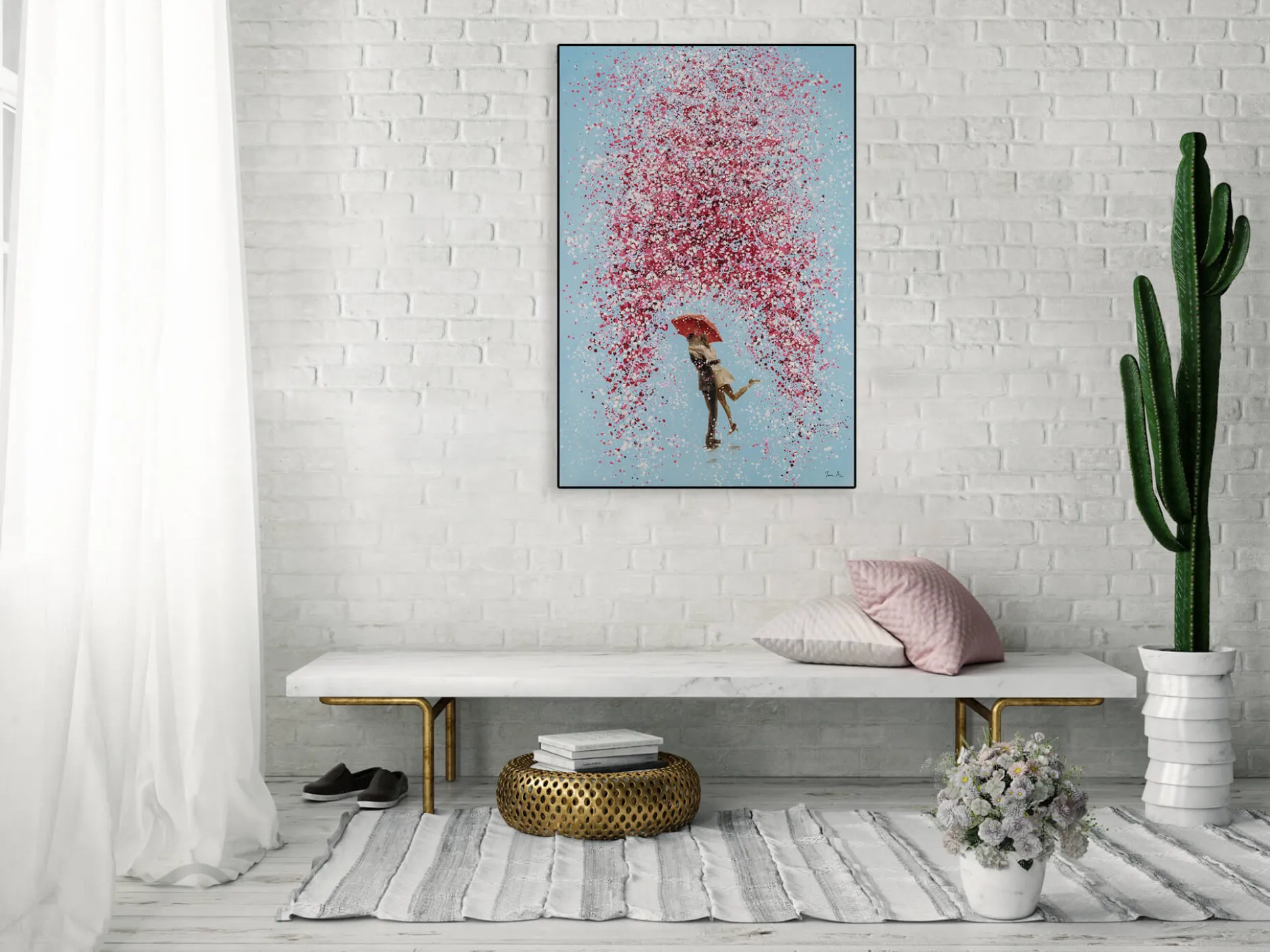 Handgemaltes Gemälde 'Reign of Feelings' 80x120cm | inkl. Echtheitszertifikat