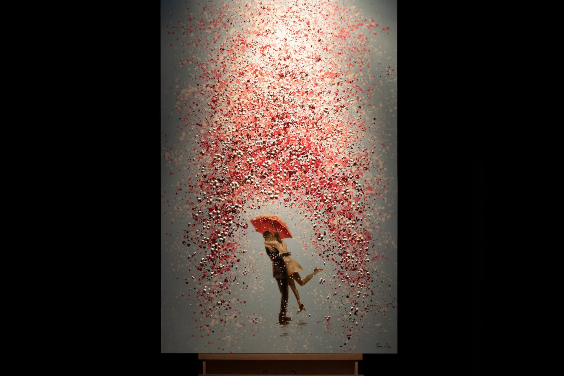 Handgemaltes Gemälde 'Reign of Feelings' 80x120cm | inkl. Echtheitszertifikat