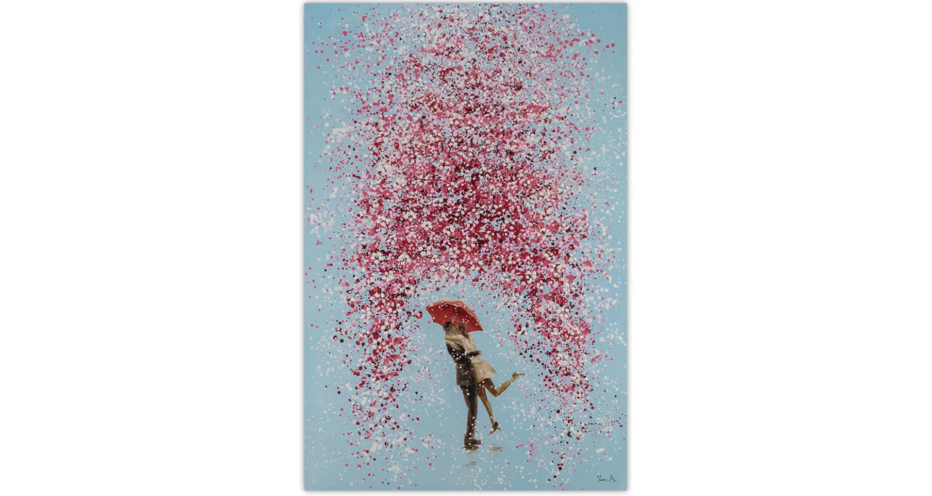 Handgemaltes Gemälde 'Reign of Feelings' 80x120cm | inkl. Echtheitszertifikat