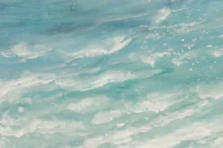 Handgemaltes Gemälde 'Reise ans Meer' 80x80cm | inkl. Echtheitszertifikat