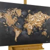 Handgemaltes Gemälde 'Reise um die Welt' 100x75cm | inkl. Echtheitszertifikat